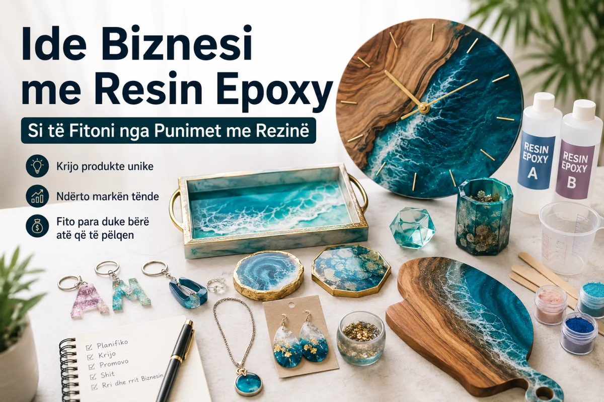 Ide Biznesi me Resin Epoxy që Mund t'ju Sjellin Fitime në 2026