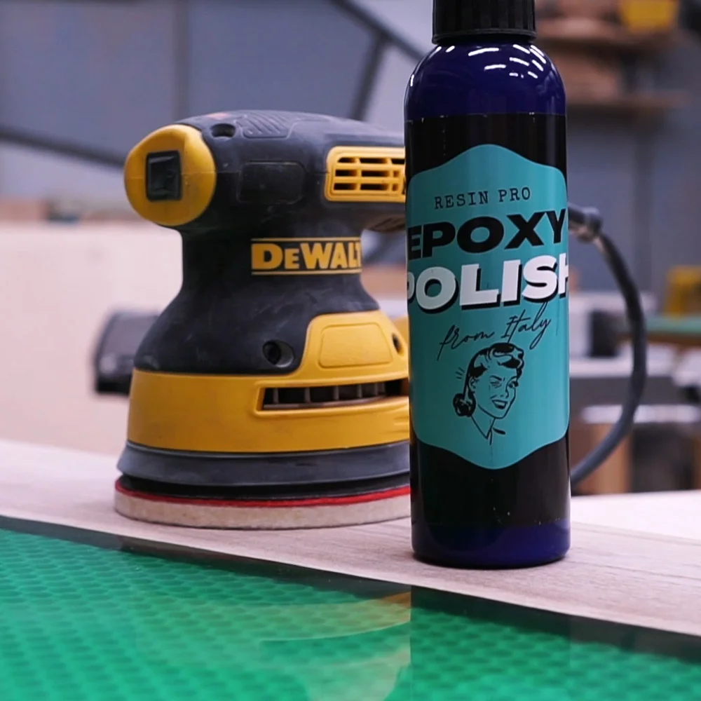 Polish 250 ml – Krem profesional për lustrimin e resinës - foto 2