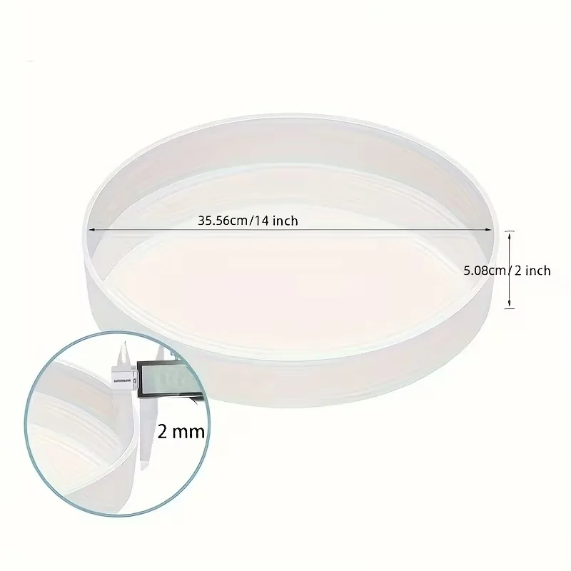 Formë Silikoni për Tavolinë – 36 cm - foto 2