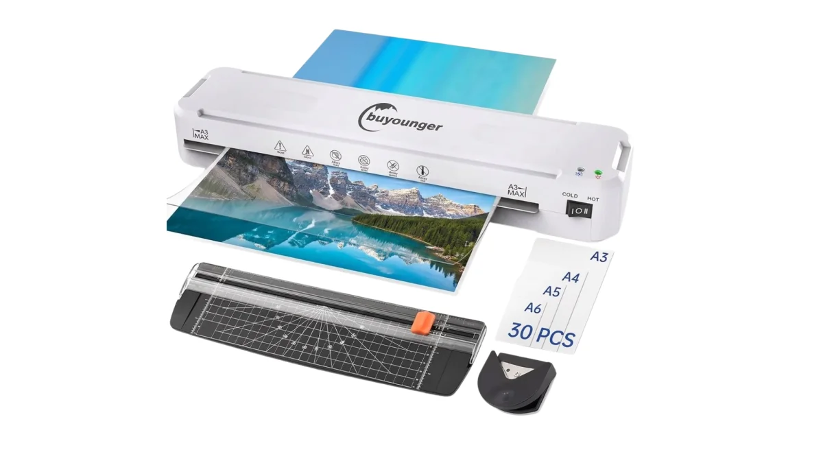 Makineri Plastifikuese Letre A3 Profesionale (Komplet 6-në-1)