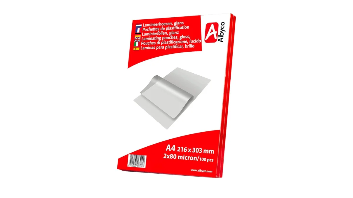 Fletë Laminimi A4 125 Micron – Paketë 100 Copë