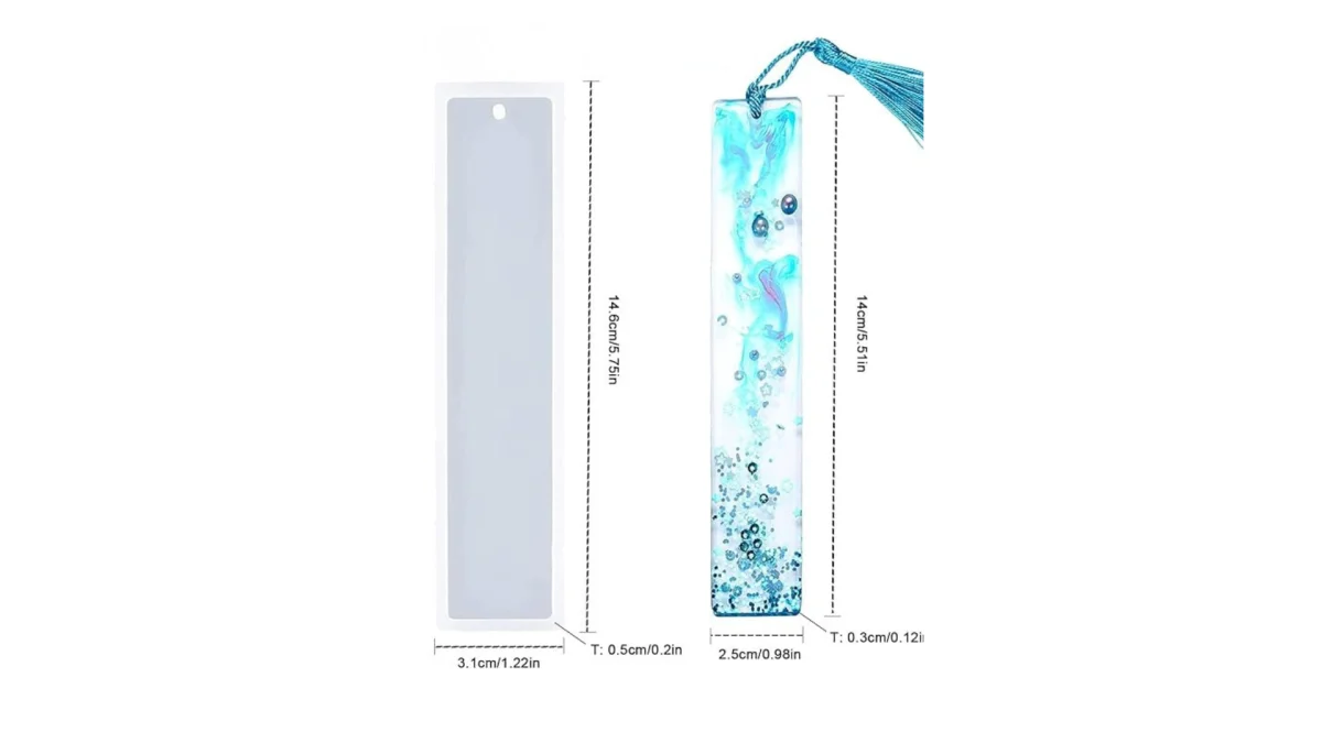 Formë Silikoni për Shënues Librash (Bookmark) - foto 2