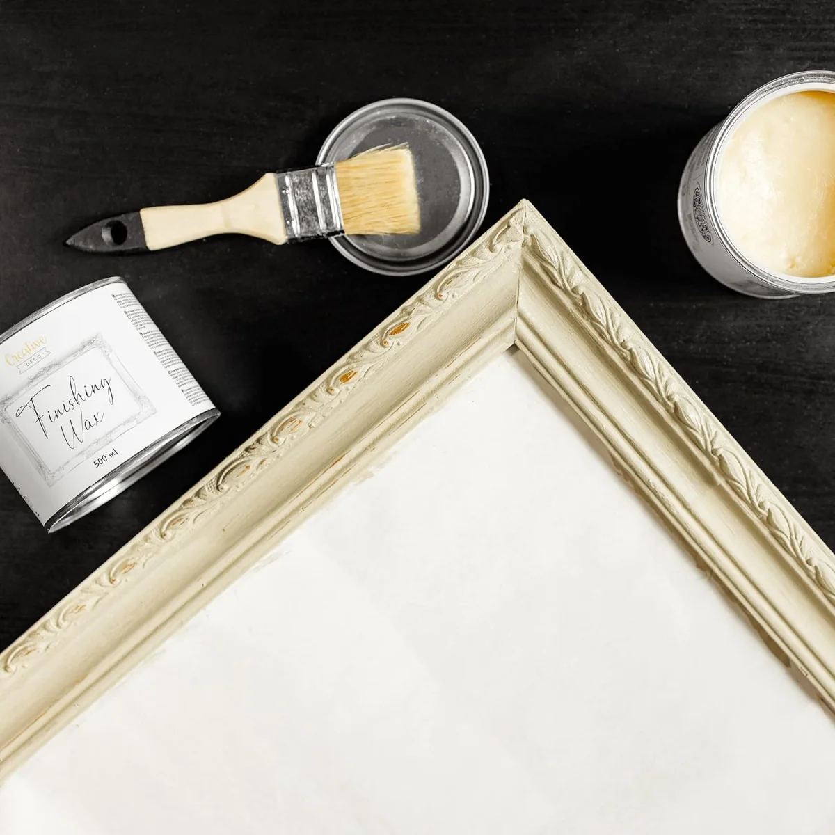 Creative Deco Finishing Wax 500 ml – Dyll Premium për Mbrojtjen e Drurit - foto 4
