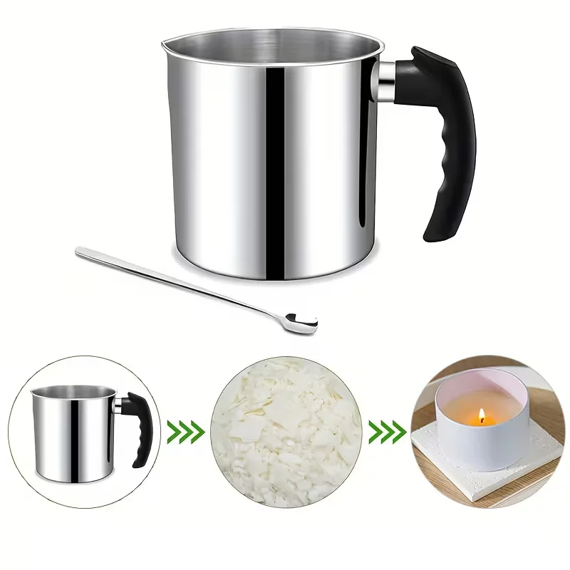 Ene për Shkrirjen e Dyllit 1300ml – Aksesor për Qirinj Handmade