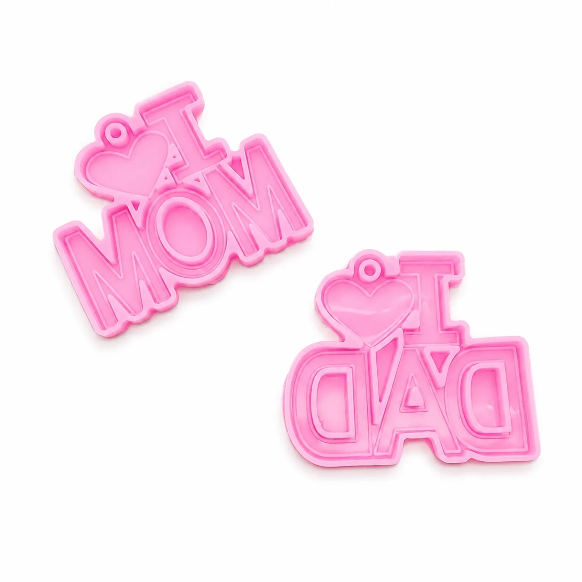 Formë Silikoni "I Love Mama & Papa"