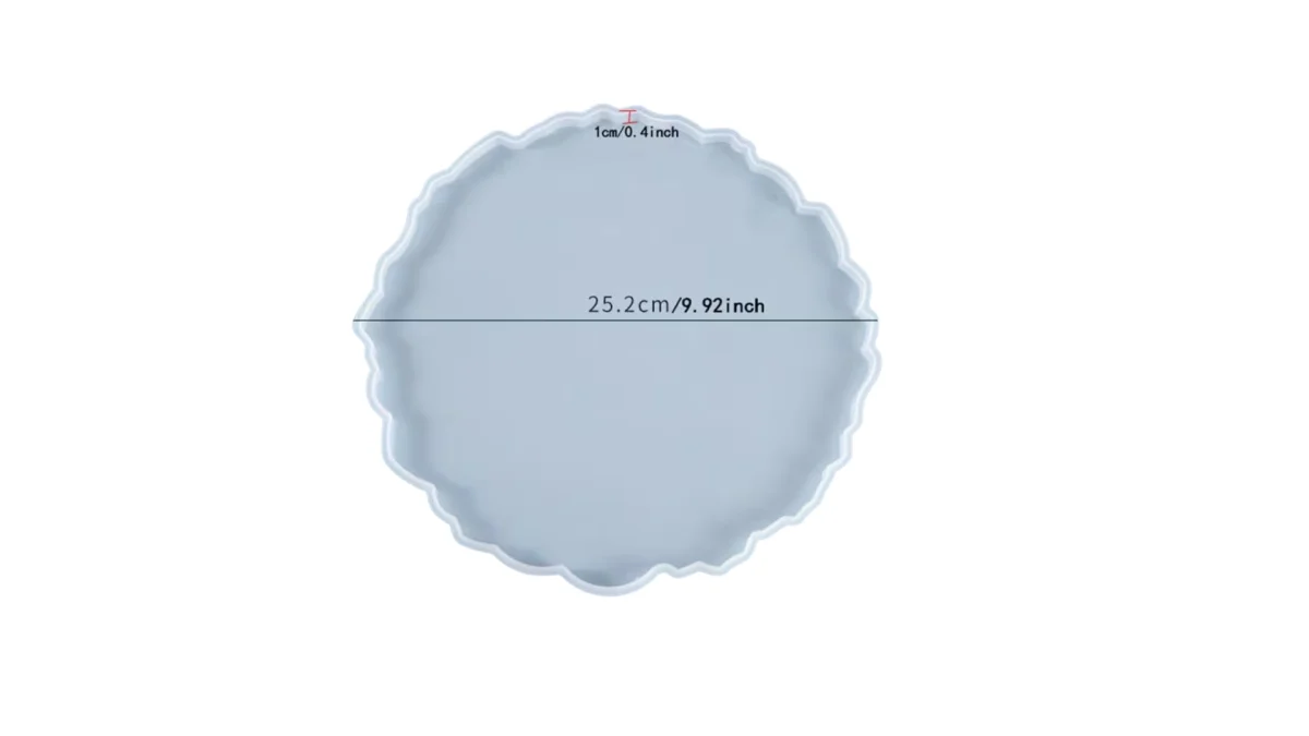 Formë Silikoni Rrethore me Valë 25.2 cm