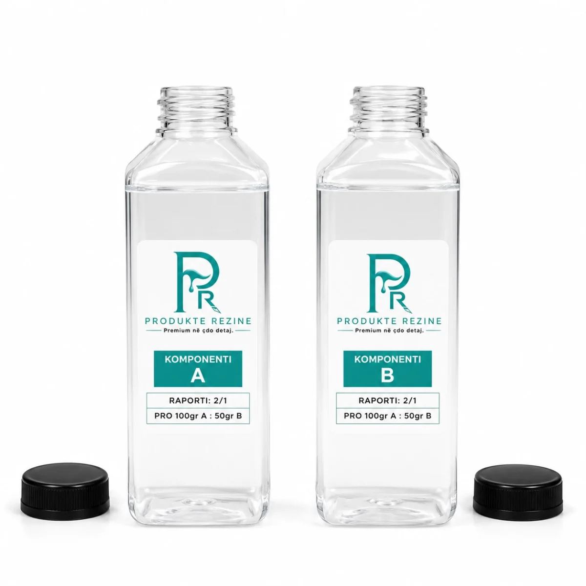 Resinë Premium (Komponenti A + B) – Raporti 2:1